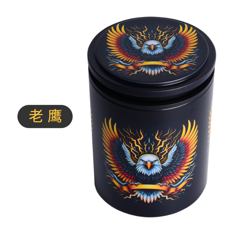 Τασάκι αυτοκινήτου εσωτερικού χώρου, μεταλλικό, φορητό, μη διαρρέον, με δυνατότητες συλλογής και αποθήκευσης, μοντέλο GY06, μινιμαλιστικός σχεδιασμός