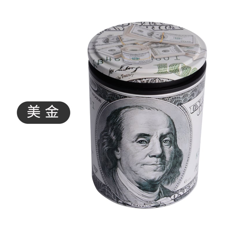 Τασάκι αυτοκινήτου εσωτερικού χώρου, μεταλλικό, φορητό, μη διαρρέον, με δυνατότητες συλλογής και αποθήκευσης, μοντέλο GY06, μινιμαλιστικός σχεδιασμός