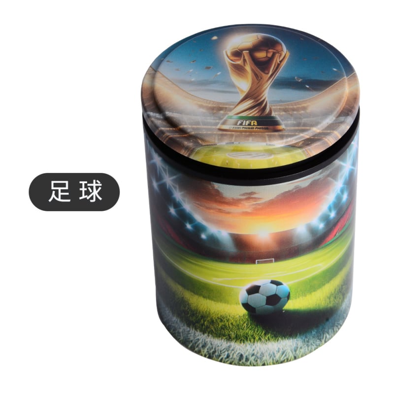 Τασάκι αυτοκινήτου εσωτερικού χώρου, μεταλλικό, φορητό, μη διαρρέον, με δυνατότητες συλλογής και αποθήκευσης, μοντέλο GY06, μινιμαλιστικός σχεδιασμός