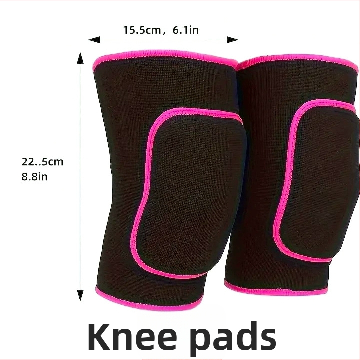 Leda kolenné chrániče na tanec, s penovou výplňou, ochrana lýtka, určené na tanec