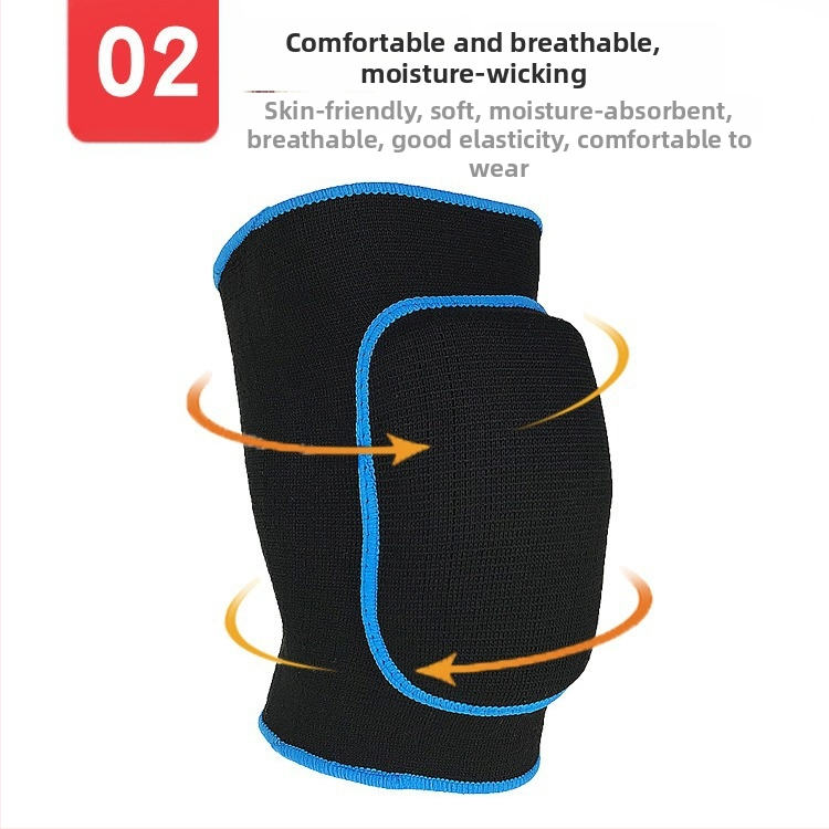 Leda kolenné chrániče na tanec, s penovou výplňou, ochrana lýtka, určené na tanec