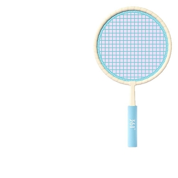 Детска ракетка за бадминтон - ултра-лека ABS конструкция, тегло 95–100 g, тип ракети: прав удар, дебелина на дръжката G1