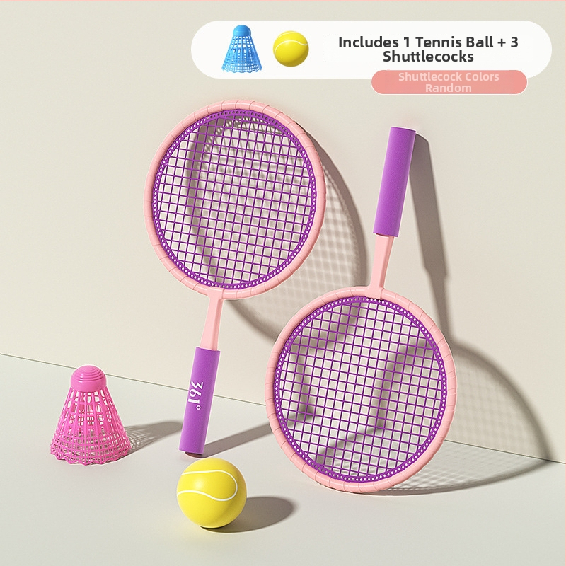 Deti badmintonová raketa - ultraľahká konštrukcia z ABS, hmotnosť 95–100 g, typ rakety: rovný, hrúbka rukoväti: G1