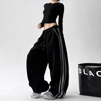 Ženské retro rovné nohavice, vysoký pás, dlhé, jemne pružné, polyester (70–80%), jeseň-zima 2025