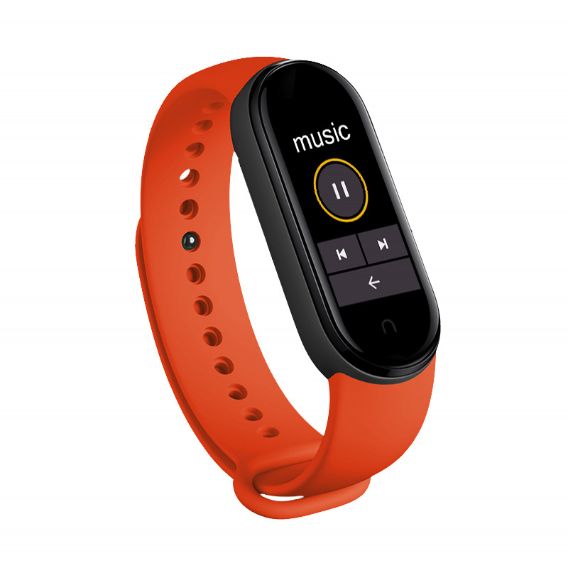 Pametna sportska narukvica s mjerenjem otkucaja srca, Bluetooth, magnetsko punjenje, domet 5–10 m, TFT zaslon