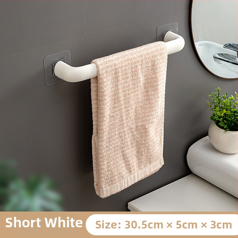 Plastová vešiak na uteráky s prisavkou, bez vŕtania, 1 ks, značky Rising Rainbow