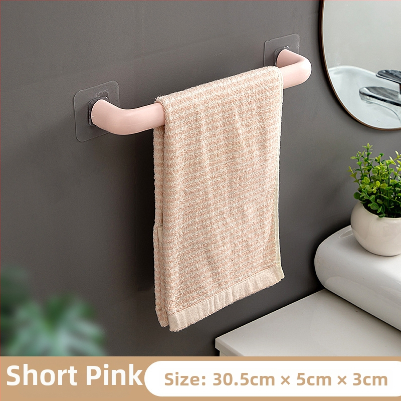 Plastová vešiak na uteráky s prisavkou, bez vŕtania, 1 ks, značky Rising Rainbow