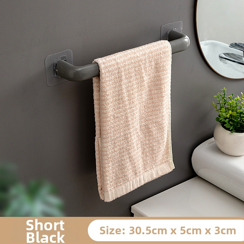 Plastová vešiak na uteráky s prisavkou, bez vŕtania, 1 ks, značky Rising Rainbow