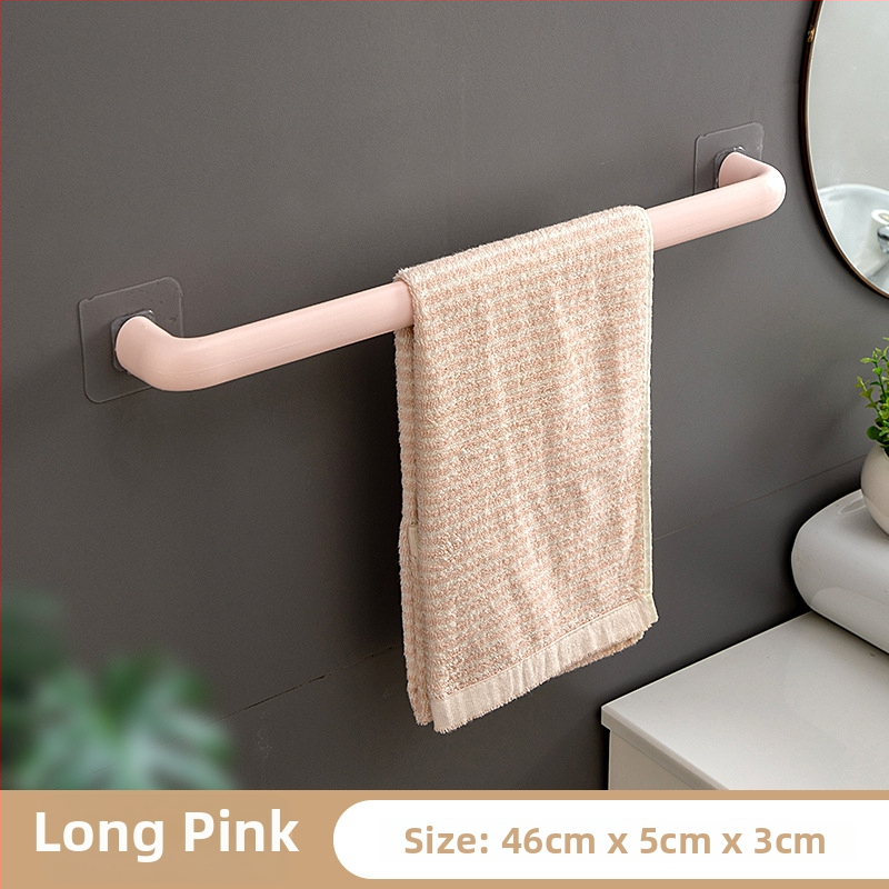 Plastová vešiak na uteráky s prisavkou, bez vŕtania, 1 ks, značky Rising Rainbow