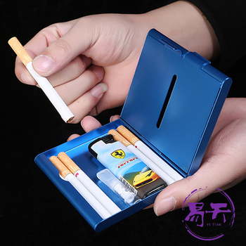 YITIAN alumīnija kārbiņa cigaretēm, 20 gab., ar logotipu, pielāgošana pieejama