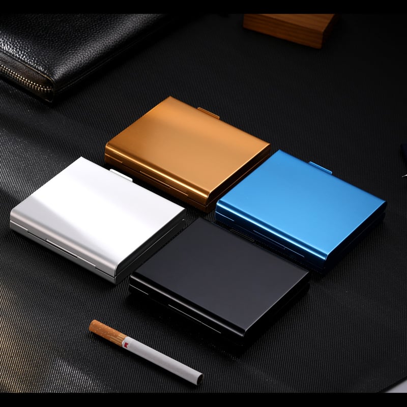 YITIAN alumīnija kārbiņa cigaretēm, 20 gab., ar logotipu, pielāgošana pieejama