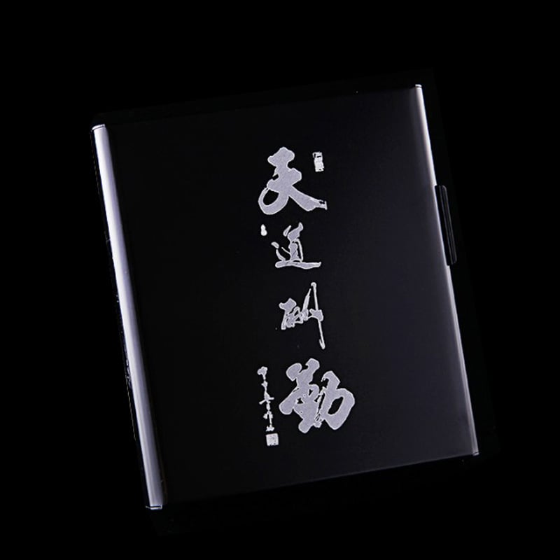 YITIAN alumīnija kārbiņa cigaretēm, 20 gab., ar logotipu, pielāgošana pieejama