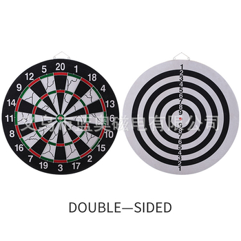 Dartboard komplektas iš augalinių pluoštų popieriaus, dvipusis popierinis taikinys, 1 cm storis, dėžutėje 36 vnt., modeliai LA-12767/15767/17767