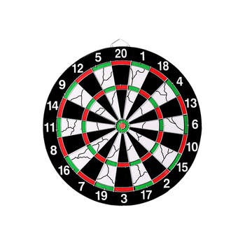 Dartboard komplektas iš augalinių pluoštų popieriaus, dvipusis popierinis taikinys, 1 cm storis, dėžutėje 36 vnt., modeliai LA-12767/15767/17767