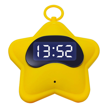 Sanlv häälega juhitav äratuskell LED-digitaalne ekraan, öise valgus, nutikas stseenirežiim