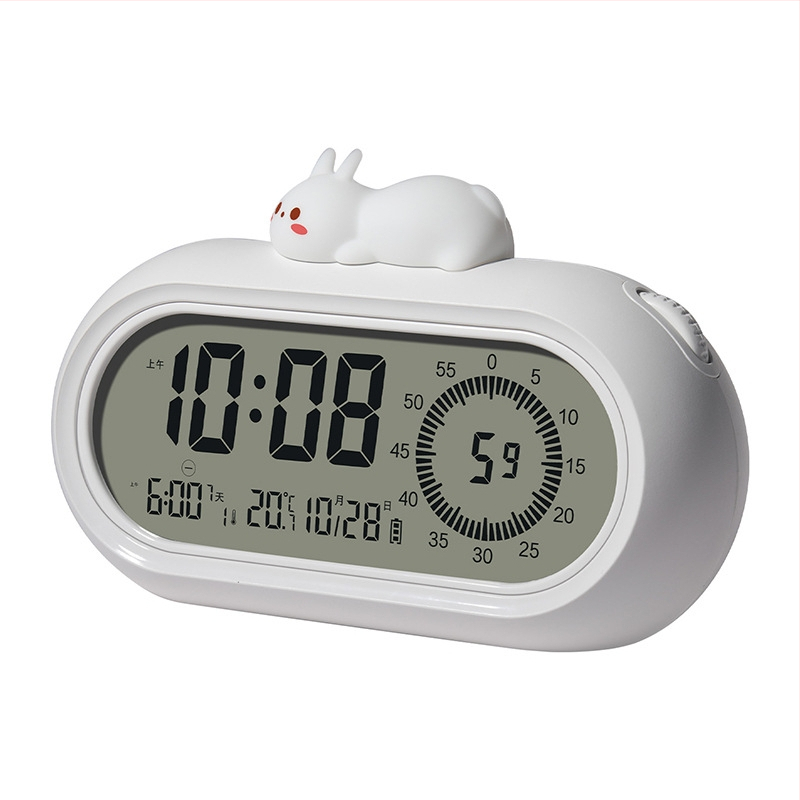 Cronometru pentru elevi din învățământ primar – numărătoare inversă, afișaj LED digital, iluminare de noapte, alarmă, formă dreptunghiulară, alimentare cu baterie, mecanism electronic