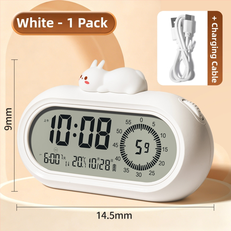 Cronometru pentru elevi din învățământ primar – numărătoare inversă, afișaj LED digital, iluminare de noapte, alarmă, formă dreptunghiulară, alimentare cu baterie, mecanism electronic