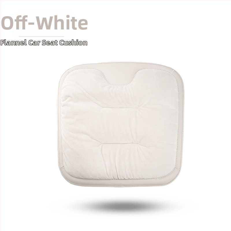 Automobilio sėdynės pagalvėlė - paviršius: vilnonė megztinė; užpildas: flanelės medvilnė; žiemai; komplektas iš kelių dalių