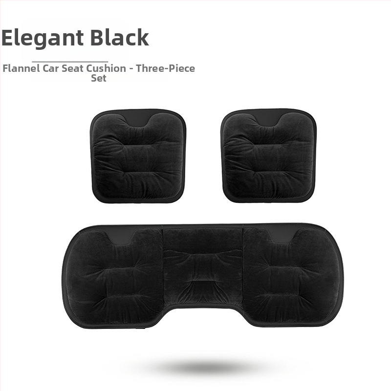 Automobilio sėdynės pagalvėlė - paviršius: vilnonė megztinė; užpildas: flanelės medvilnė; žiemai; komplektas iš kelių dalių