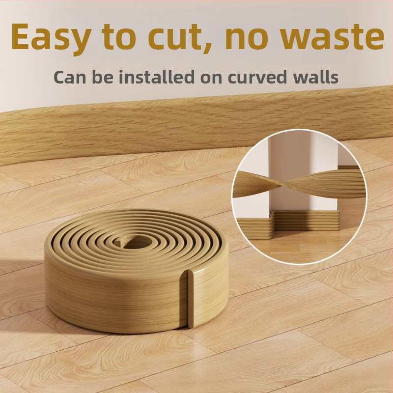 Sienas stūra līnija ar koka imitāciju - pašlīmējošs, ūdensizturīgs NBR materiāls - Xiangzhen