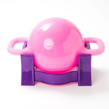 Kettlebell PVC umplut cu apă, pentru yoga, mâner dublu, marcă personalizabilă