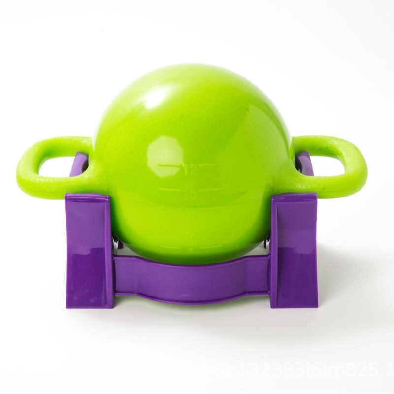 Kettlebell PVC umplut cu apă, pentru yoga, mâner dublu, marcă personalizabilă