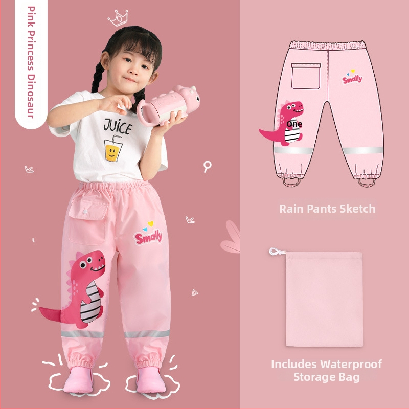 Laste vihmapüksid - veekindel Oxford-kangas, PU kiht, logotüübi trükkimine saadaval