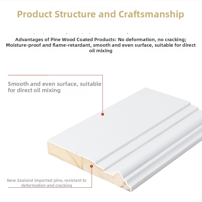 Koka grīdas apdares līnija Weihuang | Mūsdienīgs stils / Viegls luksuss | Daudzslāņu koka līnija ar koka apdari