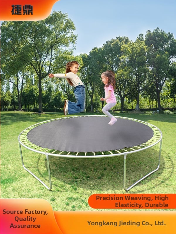 DOUTK PP trampolīnas lēciena plāksne – apaļa elastīga auduma, universāla izmantošana, droši bērniem, pielāgota apstrāde