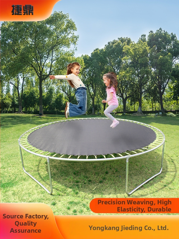 DOUTK PP trampolīnas lēciena plāksne – apaļa elastīga auduma, universāla izmantošana, droši bērniem, pielāgota apstrāde
