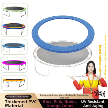 Āra komerciālais batuts ar malas aizsargmatru – PVC, Jump Over, modeļa 333, bērniem