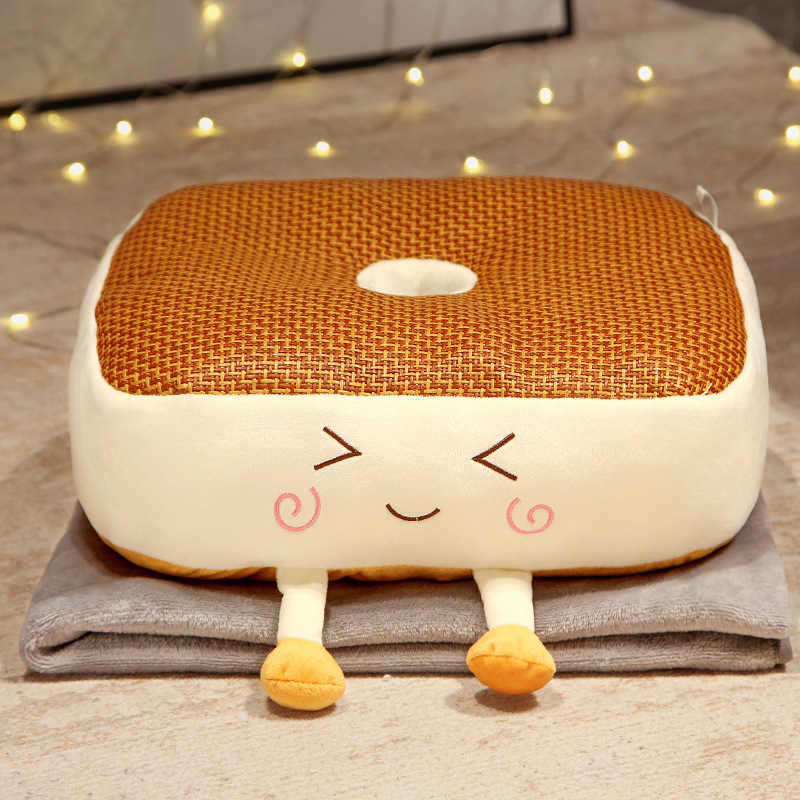 Kėdės sėdynės pagalvėlė – tatami stiliaus, vasaros naudojimui, užpildas PP medvilnė; raštas: vienos spalvos arba augalinis motyvas; tinka biurui ir automobiliui