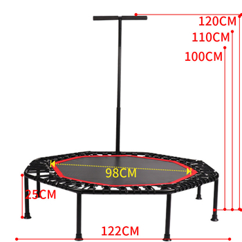 XLING&Z astoņstūrainais trampolīns, PP materiāls, vispārējai auditorijai, fitnesa aprīkojums
