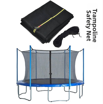 Trampolīna drošības siets, PP materiāls, universāla saderība, pielāgota apstrāde, citi lietojumi