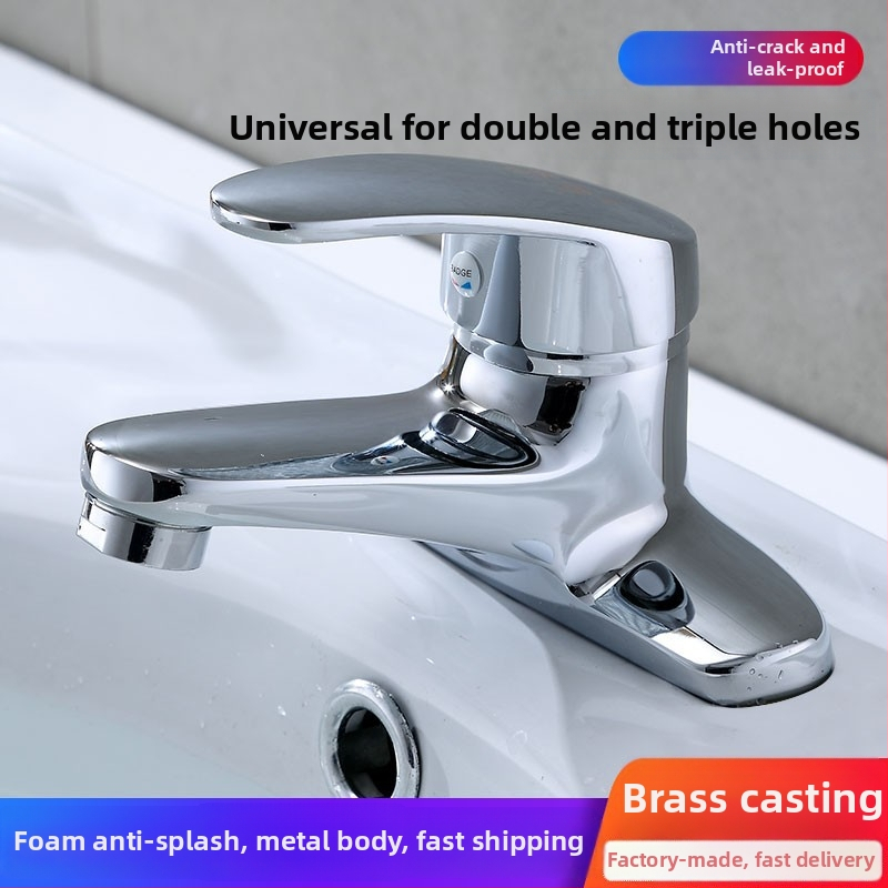 Vannitoa segisti valamu all, kahetorulised, kahe augud, keraamiline ventiil, 20 mm sissetulek/väljund