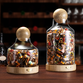 Кутия за етикети на пури Cigarloong – пластмасова, стил Light Luxury за съхранение и показване