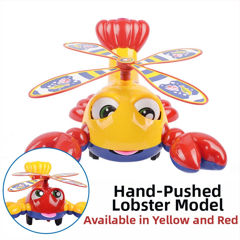 Bērnu push walker rotaļlieta ar vienas stieņa dizainu, muzikālais zvaniņš, PVC interaktīvā rotaļlieta 4–6 gadu vecumam