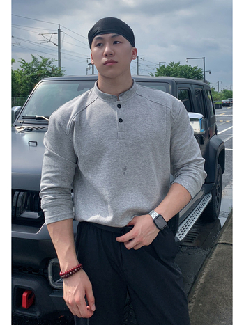 Tricou cu mânecă lungă, croială liberă, fibră de poliester, toamnă 2025