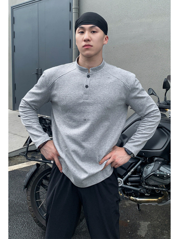 Tricou cu mânecă lungă, croială liberă, fibră de poliester, toamnă 2025