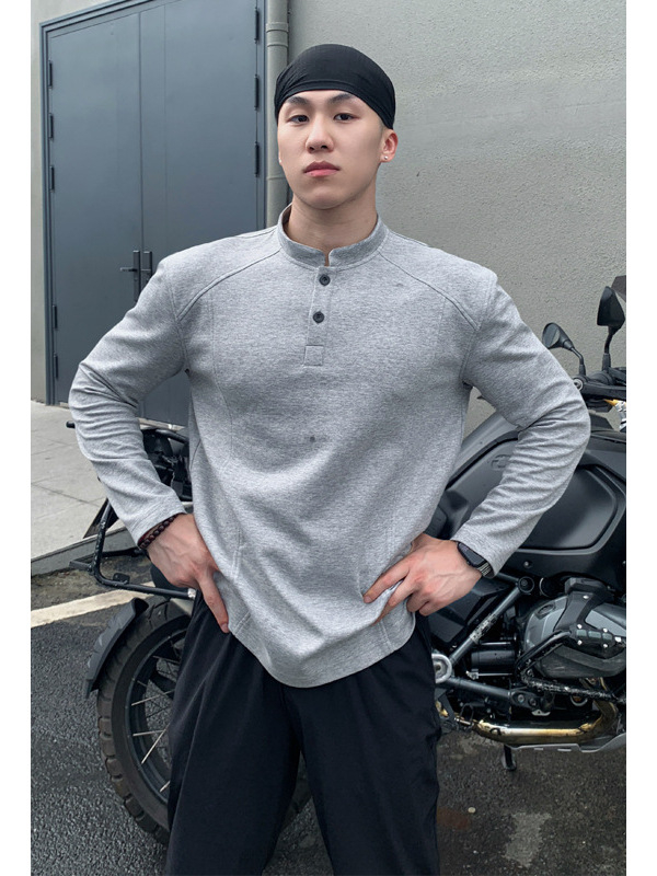 Tricou cu mânecă lungă, croială liberă, fibră de poliester, toamnă 2025