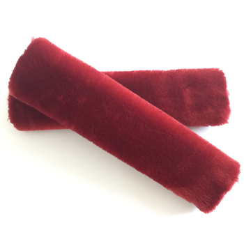 Pečių saugos diržo uždangalas iš pūkuotos medžiagos, svoris 50, personalizacija prieinama, logotipo spausdinimas