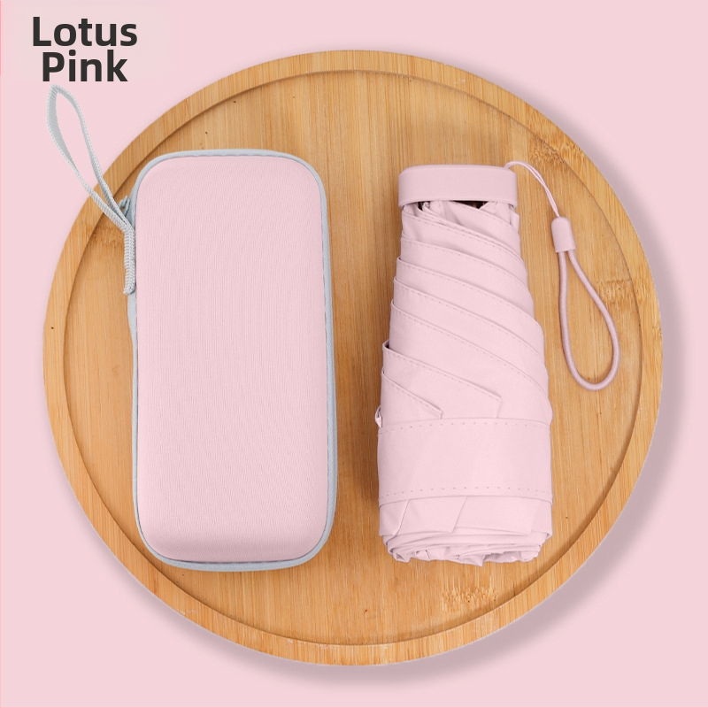 Penkių skirsnių saulės skėtis su rankiniu atidarymu, 6 rėmų, UPF > 50, 210T audinys