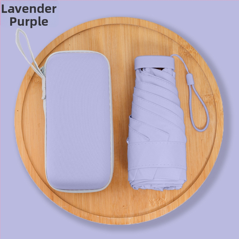 Penkių skirsnių saulės skėtis su rankiniu atidarymu, 6 rėmų, UPF > 50, 210T audinys