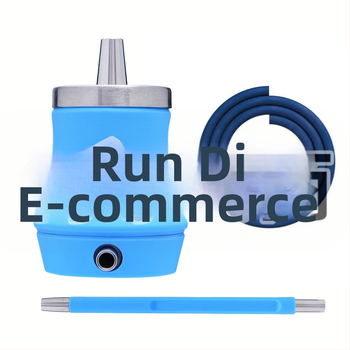 Nerūsējošā tērauda ūdenspīpe - pārnēsājams dāvanu komplekts narghilei, pilns komplekts, pielāgojams