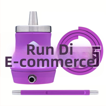 Nerūsējošā tērauda ūdenspīpe - pārnēsājams dāvanu komplekts narghilei, pilns komplekts, pielāgojams