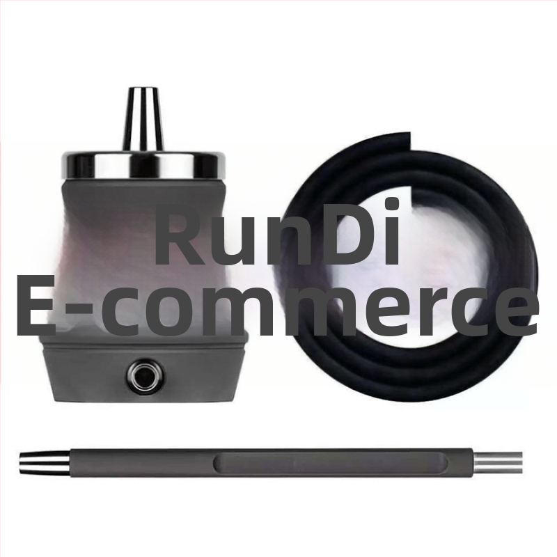 Nerūsējošā tērauda ūdenspīpe - pārnēsājams dāvanu komplekts narghilei, pilns komplekts, pielāgojams