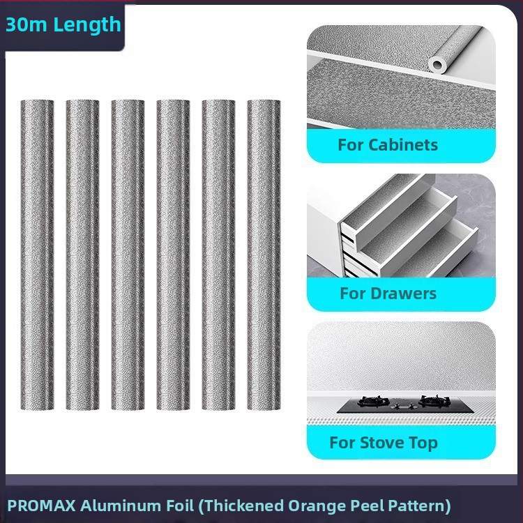 Savarankiškai klijuojamas virtuvės sienos lipdukas – iš aliuminio folijos, alyvos atsparus, ugniai atsparus ir aukštai temperatūrai atsparus, vandeniui atsparus, 1 lapas