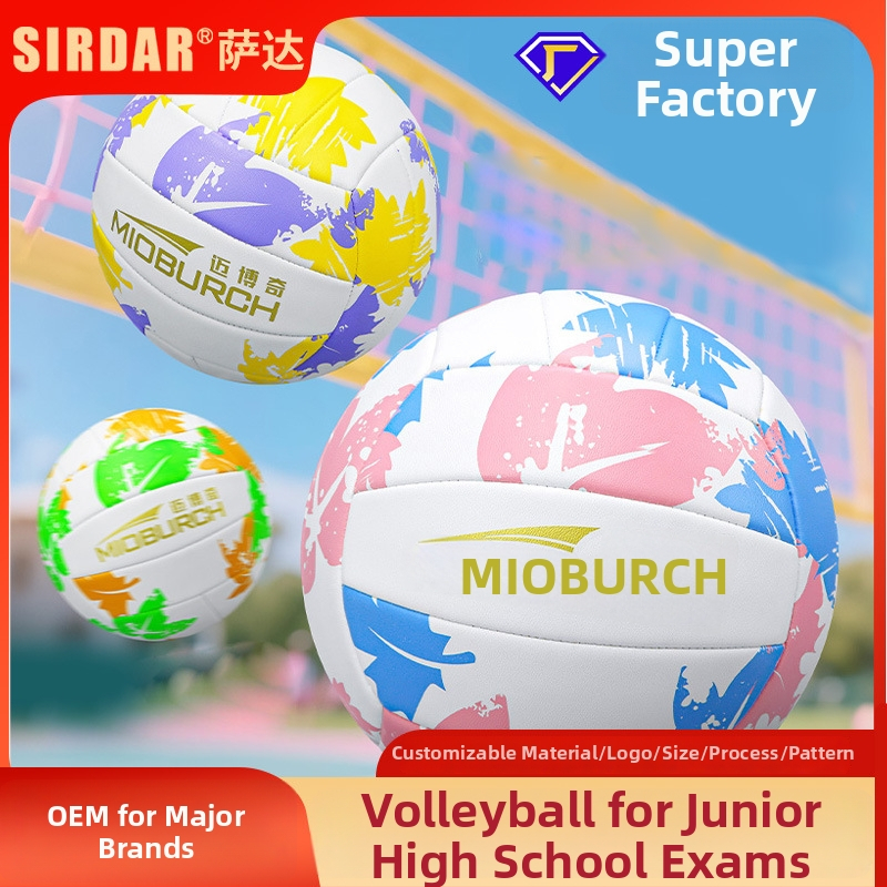 Maiboqi vidaus treniruočių tinklinio kamuolys — PVC, mašininis siuvimas, jaunimui