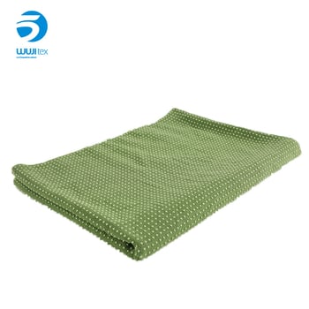 Йога кърпа от микрофибър, неплъзгаща се, водопоглъщаща, бързосъхнеща, 3 мм дебелина, преносима