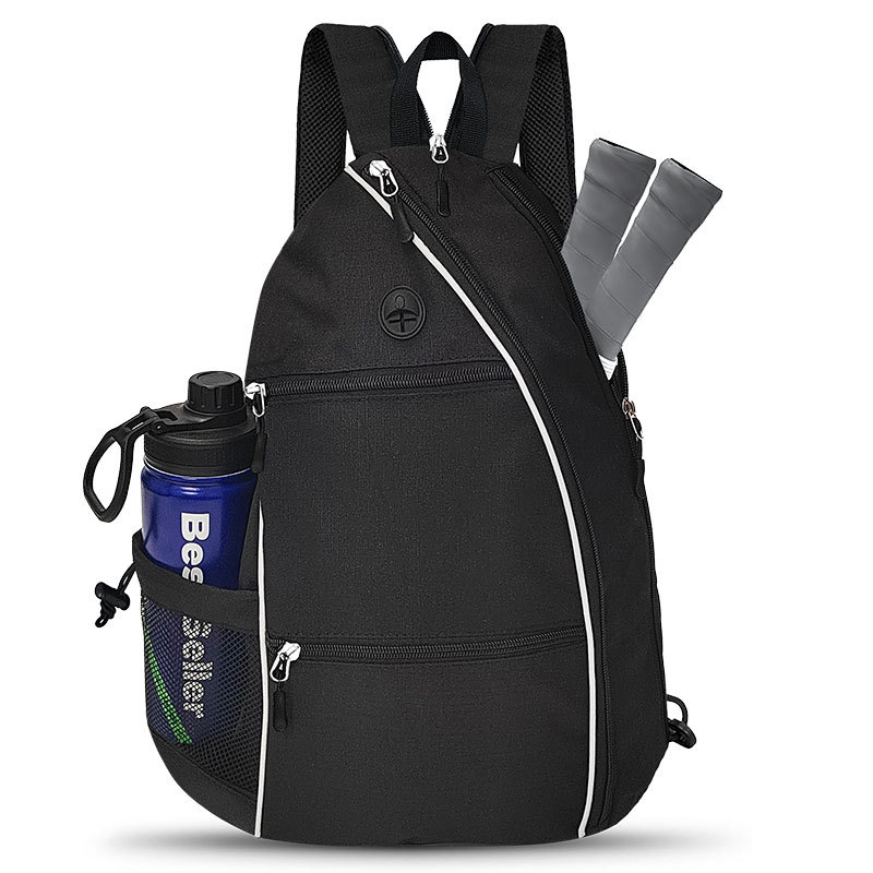 Sepwolf spordikott rakettidele — universaalne, Oxfordkangas, kaarega õlarihm, sobib tennisele ja lauatennisele